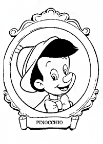 ピノキオの塗り絵 - 21