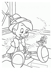ピノキオの塗り絵 - 52