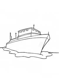 ボートの塗り絵 - 27