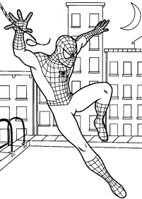 Malowanki Spiderman – strona 33