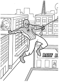 Malowanki Spiderman – strona 53
