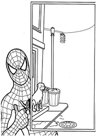 Malowanki Spiderman – strona 55