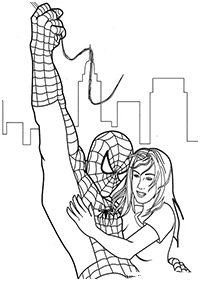 Malowanki Spiderman – strona 59