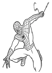 Malowanki Spiderman – strona 62