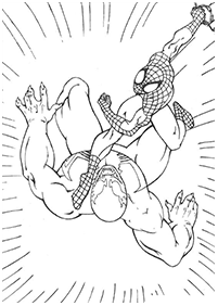 Malowanki Spiderman – strona 71