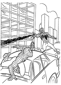 Malowanki Spiderman – strona 76