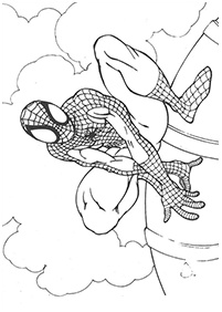 Malowanki Spiderman – strona 81