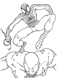 Malowanki Spiderman – strona 83