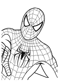 Malowanki Spiderman – strona 85