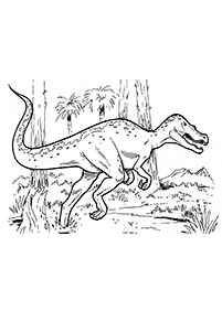 Kolorowanki z dinozaurami – strona 56