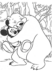Kolorowanki z niedźwiedziami – strona 30