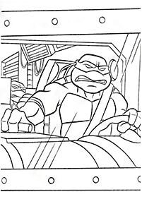 Malowanki Żółwie Ninja – strona 90