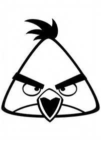 Desenhos para colorir dos Angry Birds - Página de colorir 10