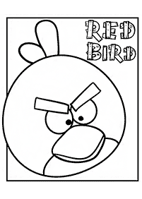 Desenhos para colorir dos Angry Birds - Página de colorir 15