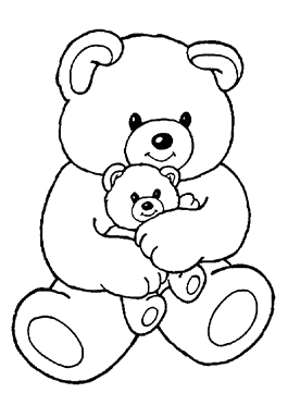 desenhos para colorir de ursos