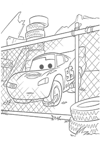 Desenhos para colorir de Carros (Disney) – Página de colorir 19