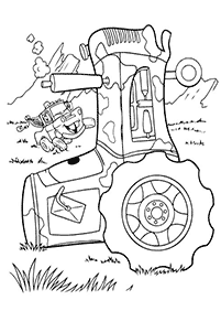 Desenhos para colorir de Carros (Disney) – Página de colorir 20