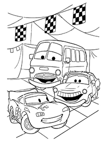 Desenhos para colorir de Carros (Disney) – Página de colorir 6