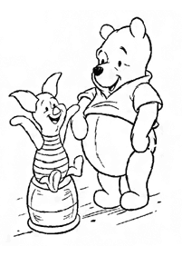 Desenhos para colorir do Ursinho Pooh – Página de colorir 20
