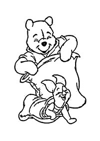 Desenhos para colorir do Ursinho Pooh – Página de colorir 7