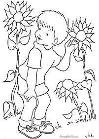 Desenhos de flores para colorir - Página de colorir 59