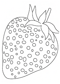Desenhos de frutas para colorir - Página de colorir 18