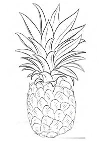 Desenhos de frutas para colorir - Página de colorir 46