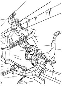 Desenhos do Homem-Aranha para colorir – Página de colorir 16