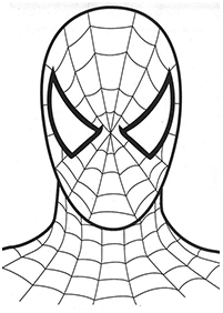 Desenhos do Homem-Aranha para colorir – Página de colorir 9