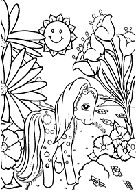 Desenhos do Meu Pequeno Pônei para colorir – Página de colorir 8