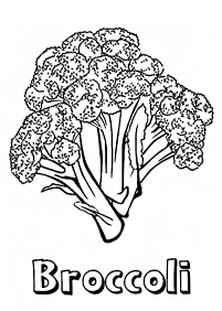 Desenhos de vegetais para colorir – Página de colorir 50