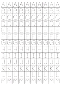 english alphabet - worksheet 65