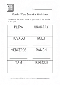 english words - worksheet 564