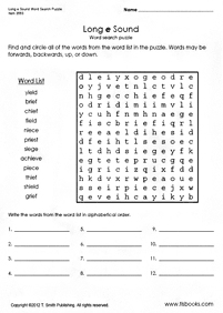 english words - worksheet 715