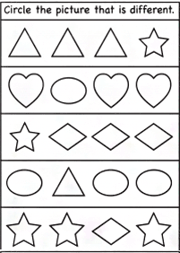 kindergarten worksheets - worksheet 31