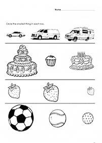 kindergarten worksheets - worksheet 85