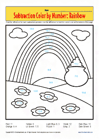 color by numbers - coloring page 166
