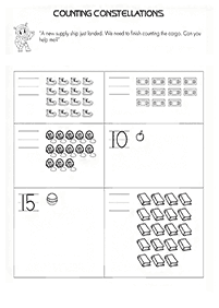 counting worksheets - worksheet 48