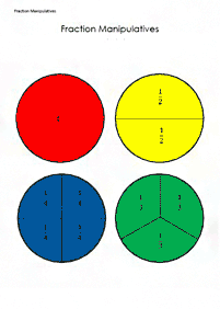 fractions worksheets - worksheet 1