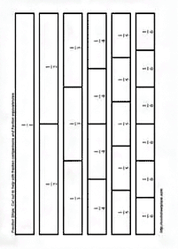 fractions worksheets - worksheet 21