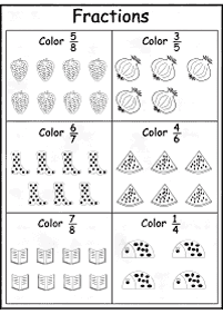 fractions worksheets - worksheet 28