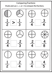 fractions worksheets - worksheet 36