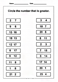 simple math for kids - worksheet 126