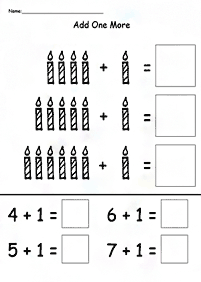 simple math for kids - worksheet 141