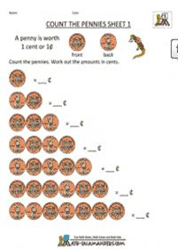 simple math for kids - worksheet 157