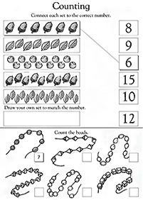 simple math for kids - worksheet 27