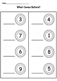 skip counting - fill in the missing numbers - worksheet 101