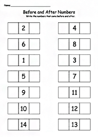 skip counting - fill in the missing numbers - worksheet 73