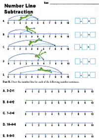 simple subtraction for kids - worksheet 14