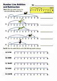 simple subtraction for kids - worksheet 21